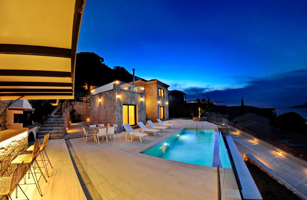 Ionian Stone Luxury Villa Nikiana Exterior foto