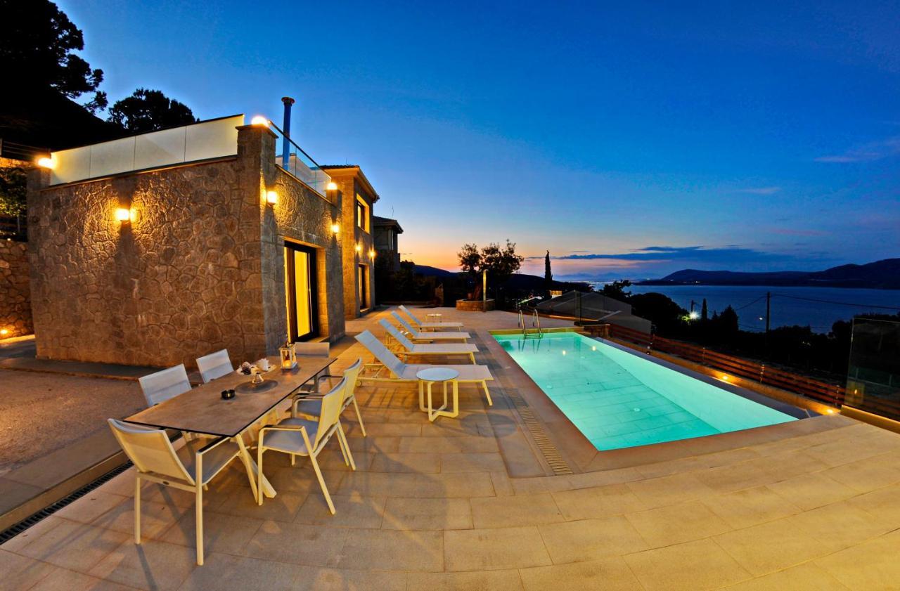 Ionian Stone Luxury Villa Nikiana Exterior foto