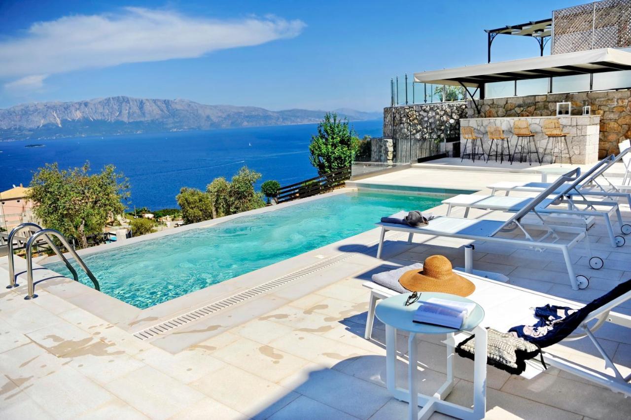 Ionian Stone Luxury Villa Nikiana Exterior foto
