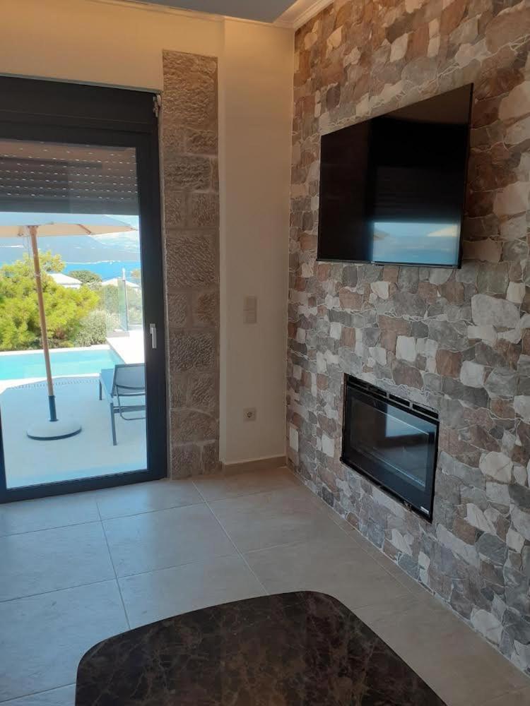 Ionian Stone Luxury Villa Nikiana Exterior foto