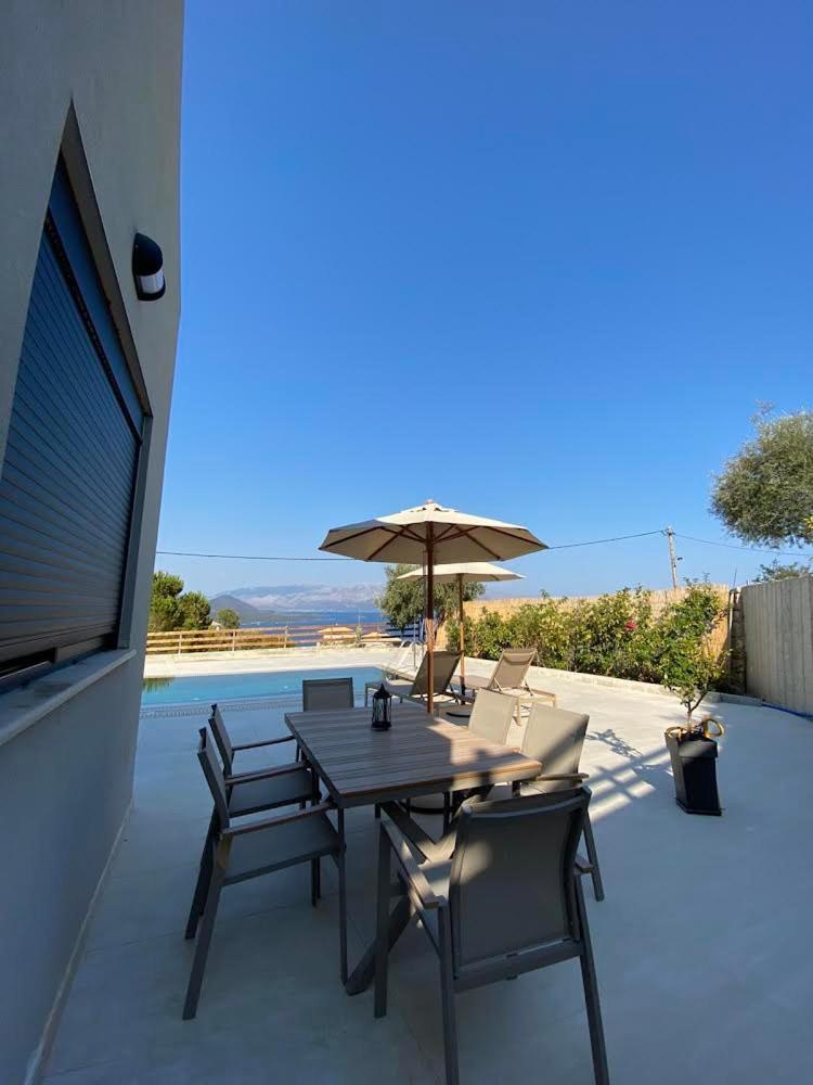 Ionian Stone Luxury Villa Nikiana Exterior foto