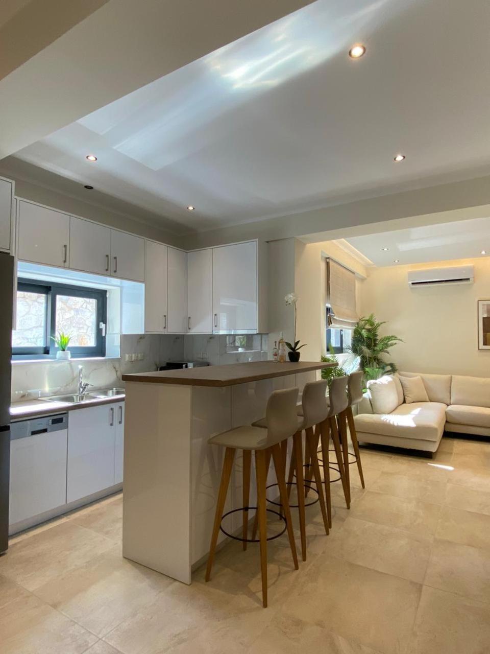 Ionian Stone Luxury Villa Nikiana Exterior foto